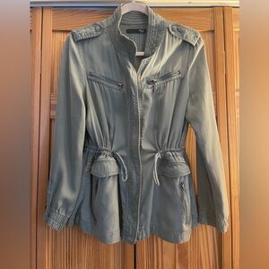 Max Jeans Army Green / Olive “Military” Utility Jacket